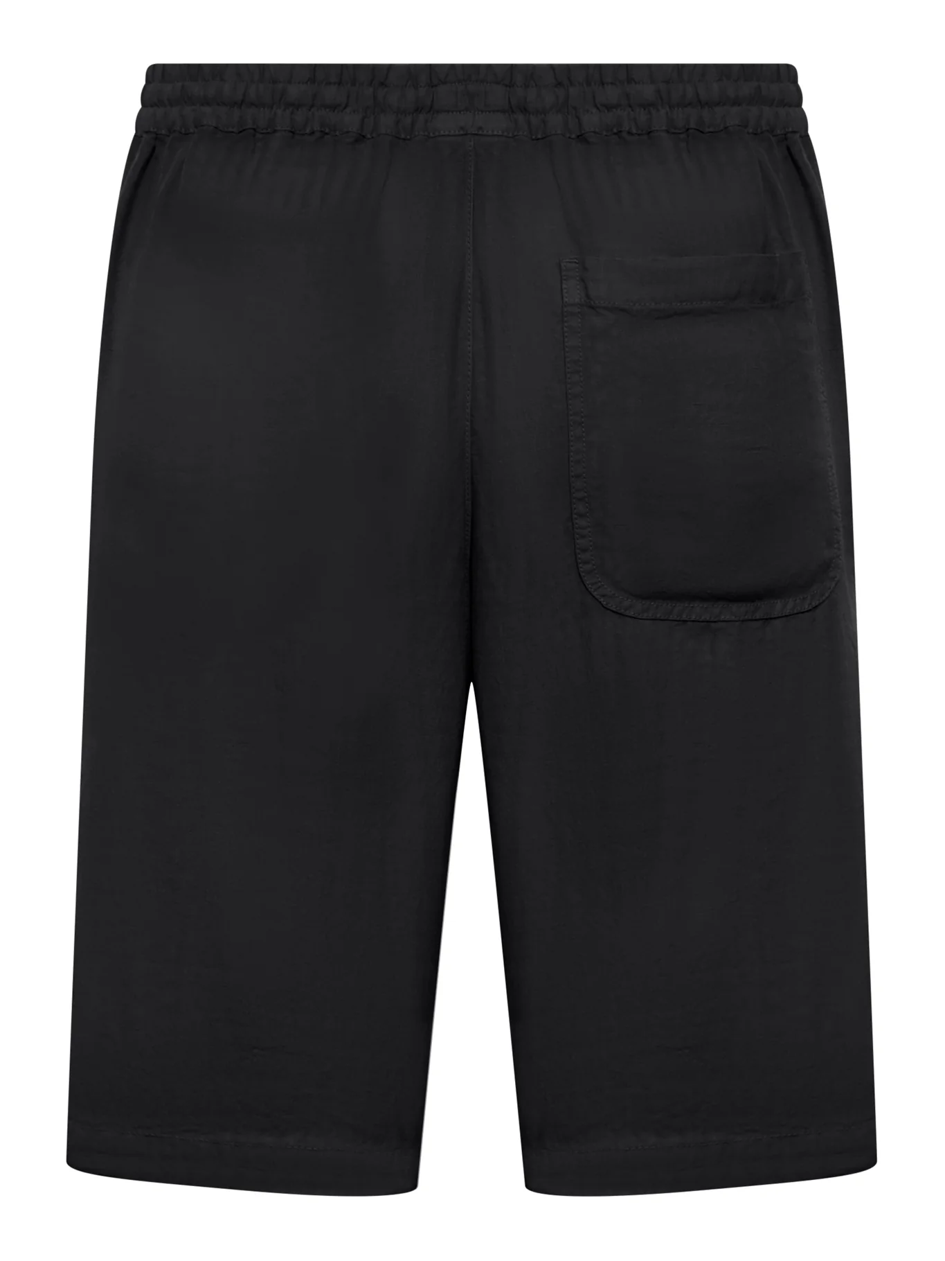 LINEN BERMUDA SHORTS WITH DRAWSTRING WAIST - Image 2