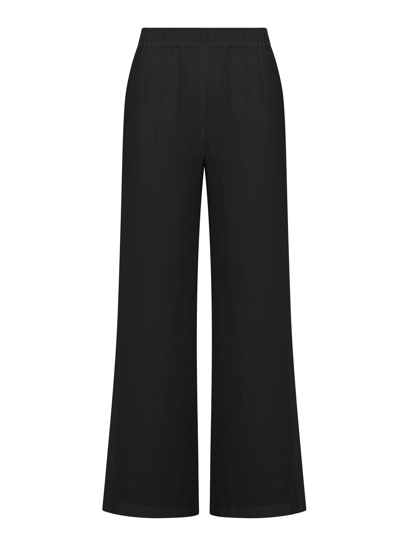 WIDE LEG LINEN TROUSERS
