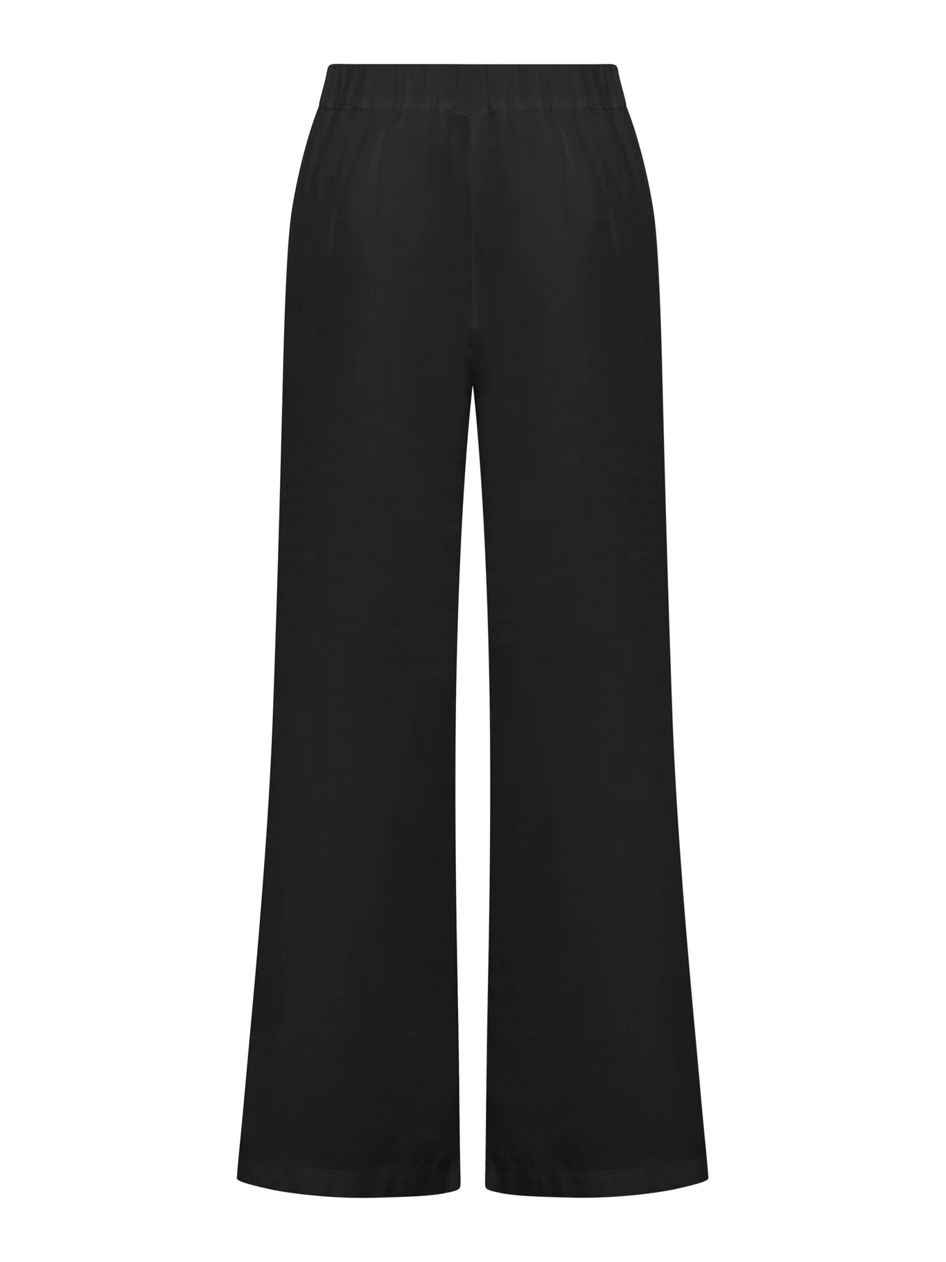 WIDE LEG LINEN TROUSERS - Image 2