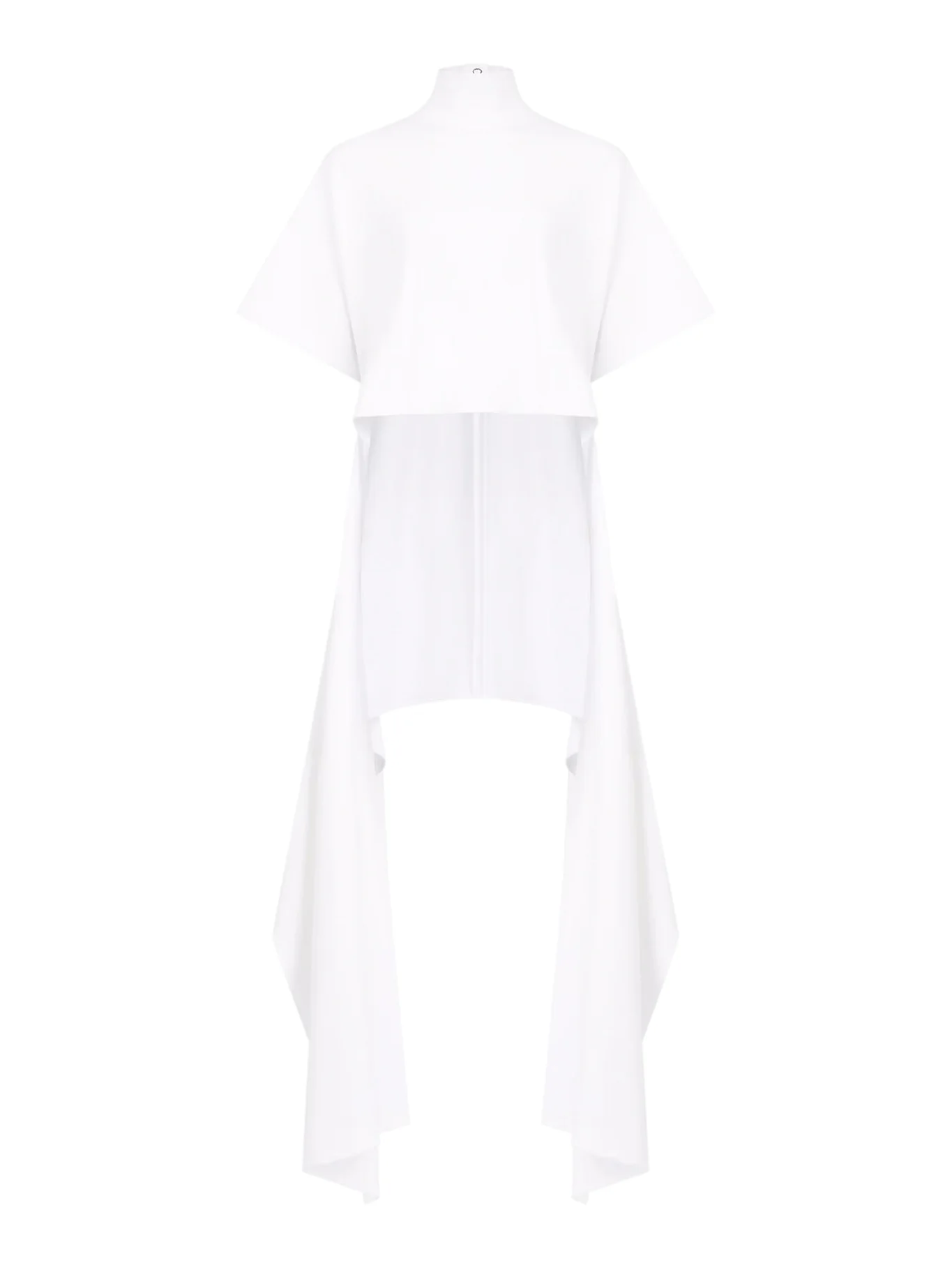 ASYMMETRIC COTTON JERSEY T-SHIRT