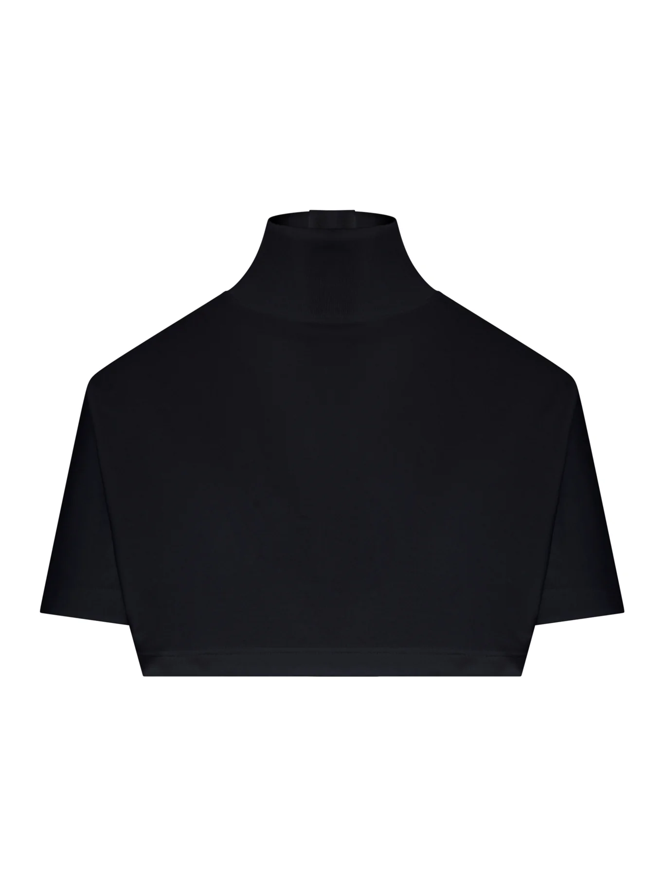 SHORT COTTON JERSEY T-SHIRT