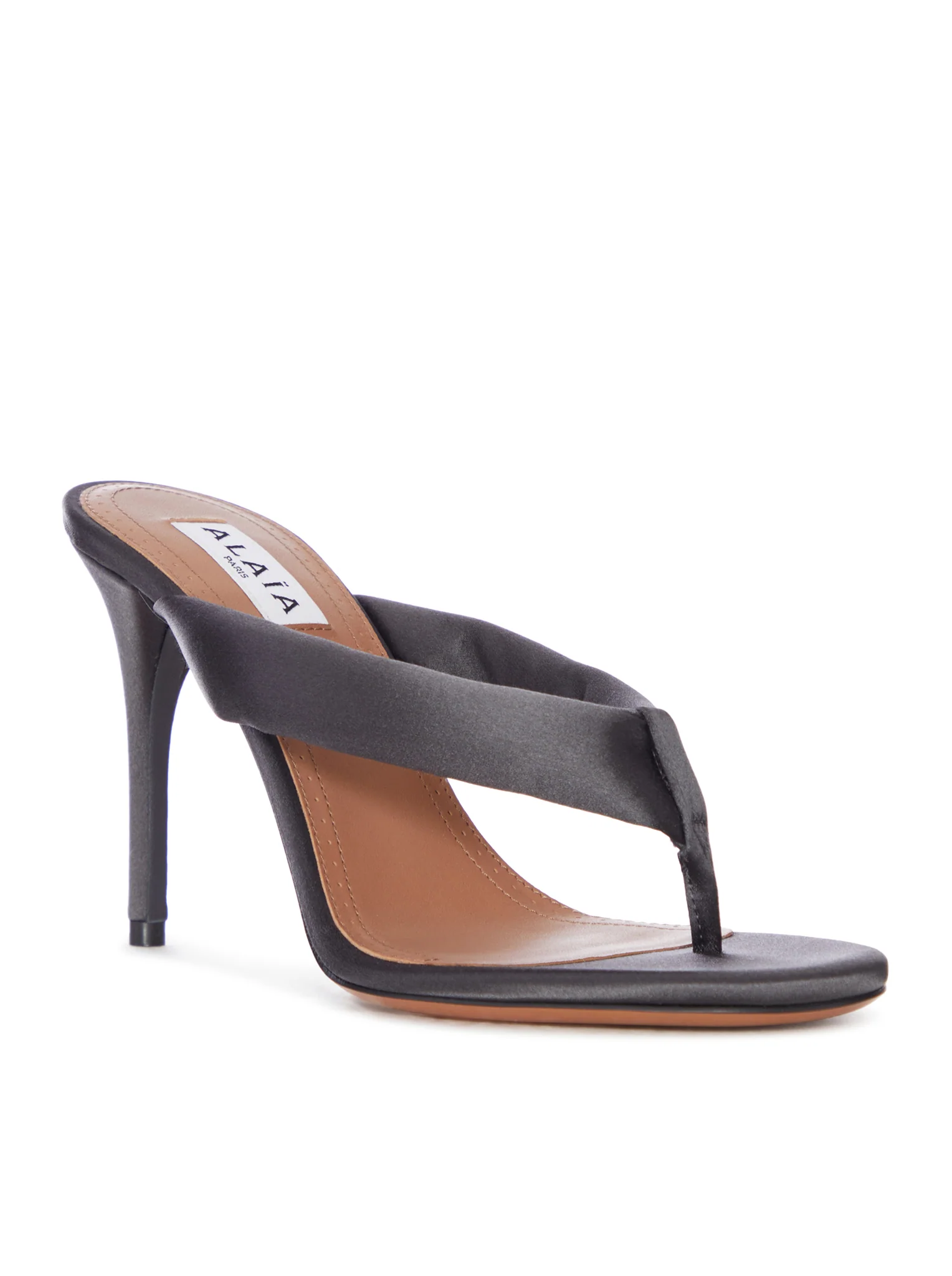 SPONGY DENIM PLATFORM SANDALS - Image 2