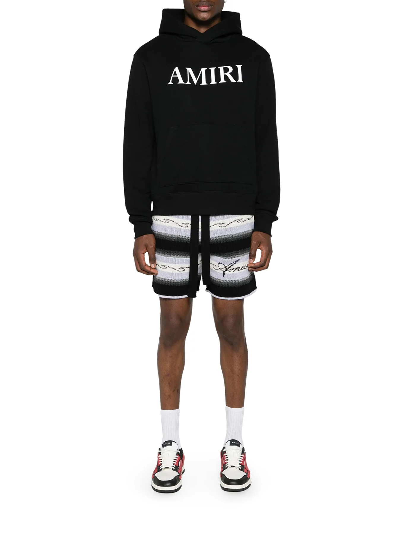 COTTON HOODIE WITH FRONT LOGO - Image 2