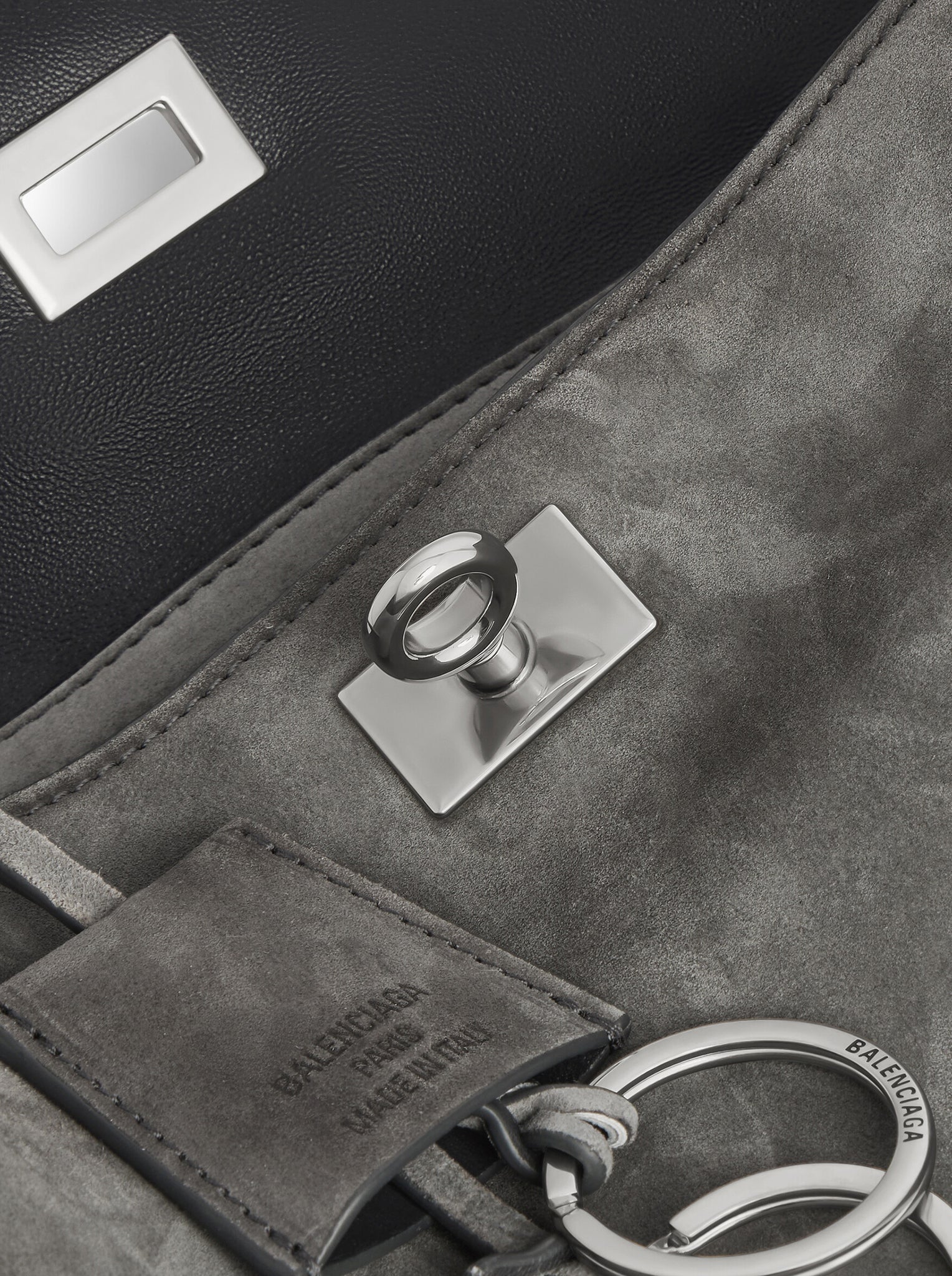 SMALL RODEO BAG IN WAXED SUEDE CALFSKIN AND SMOOTH CALFSKIN - Image 9