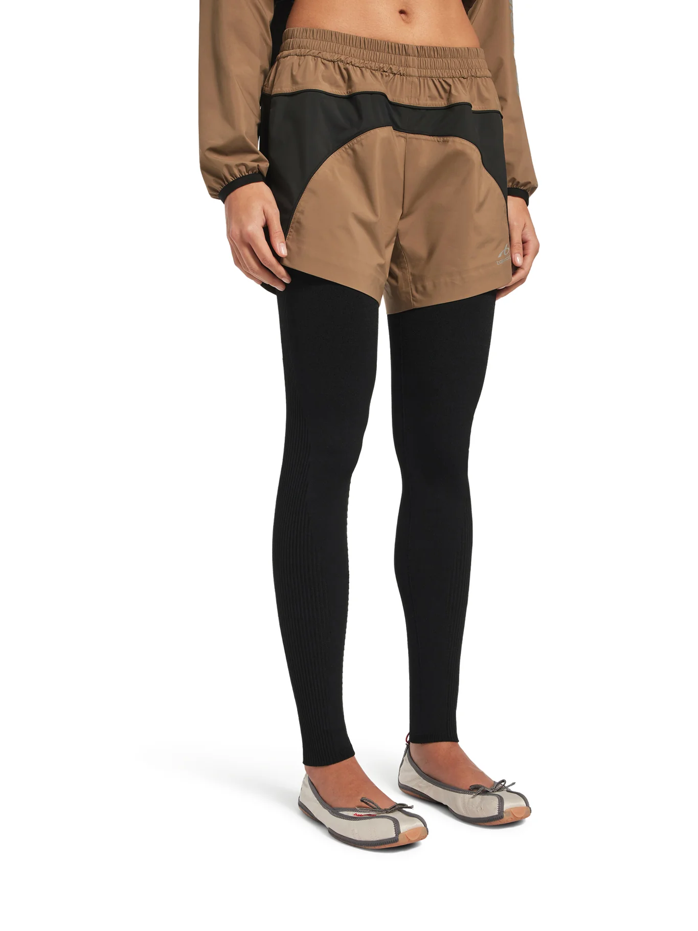 TECHWEAR SHORTS IN SOFT TECHNICAL FABRIC - Image 3