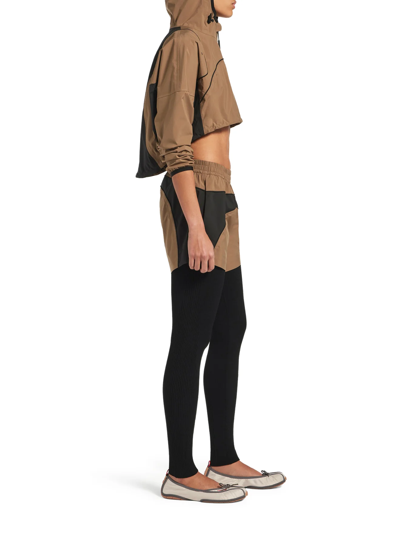 TECHWEAR SHORTS IN SOFT TECHNICAL FABRIC - Image 5