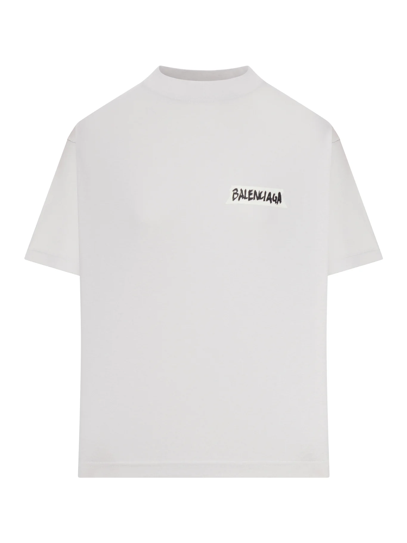 WOMEN`S MEDIUM FIT MASKING TAPE T-SHIRT