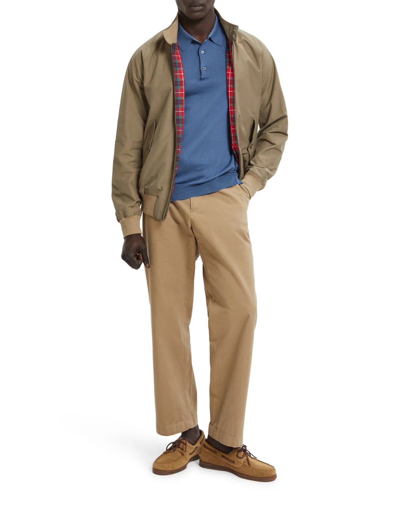 G9 HARRINGTON JACKET IN COTTON BLEND - Image 2