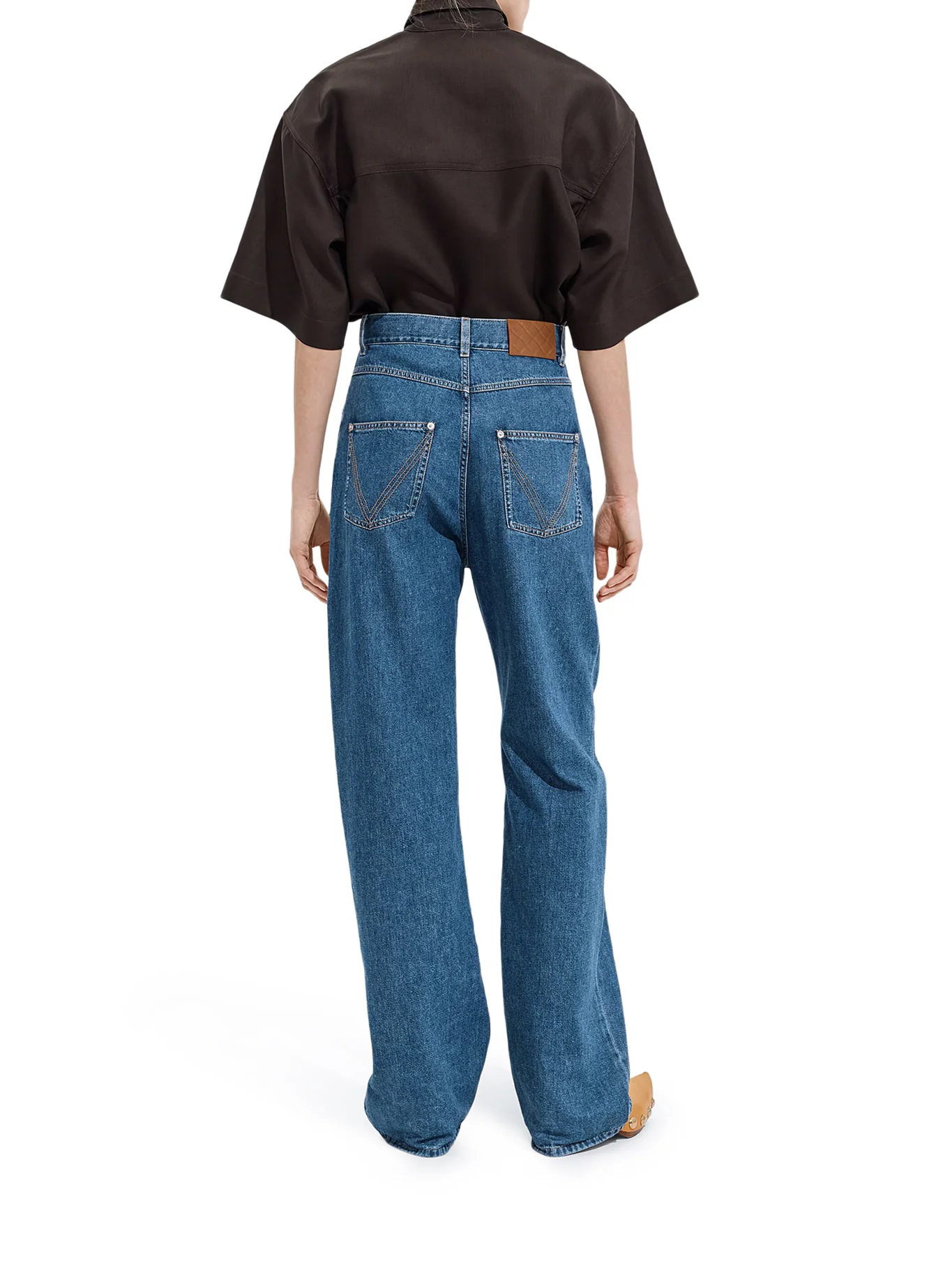 ATLANTIC BLUE WASH WIDE-LEG JEANS - Image 3