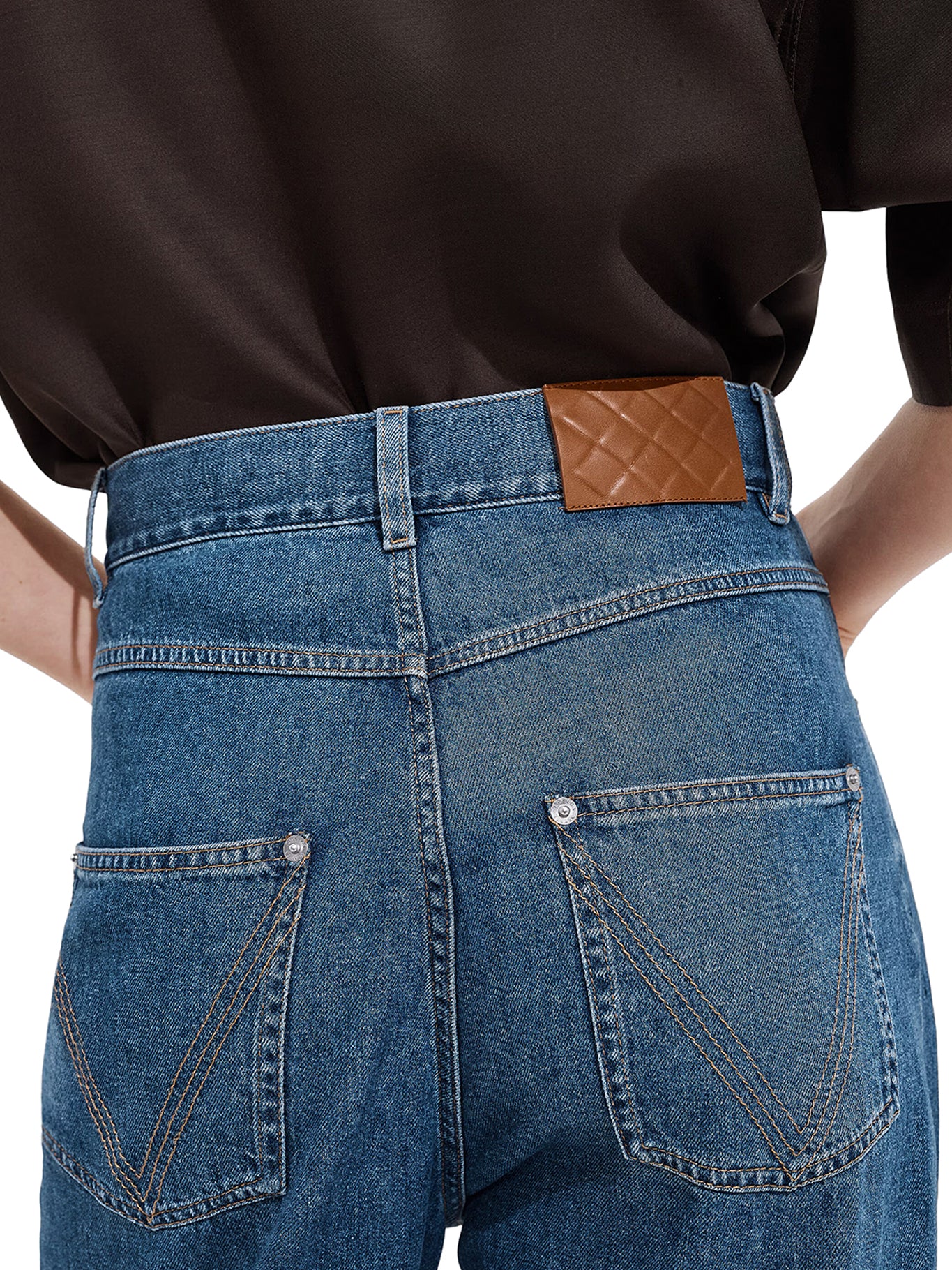 ATLANTIC BLUE WASH WIDE-LEG JEANS - Image 5