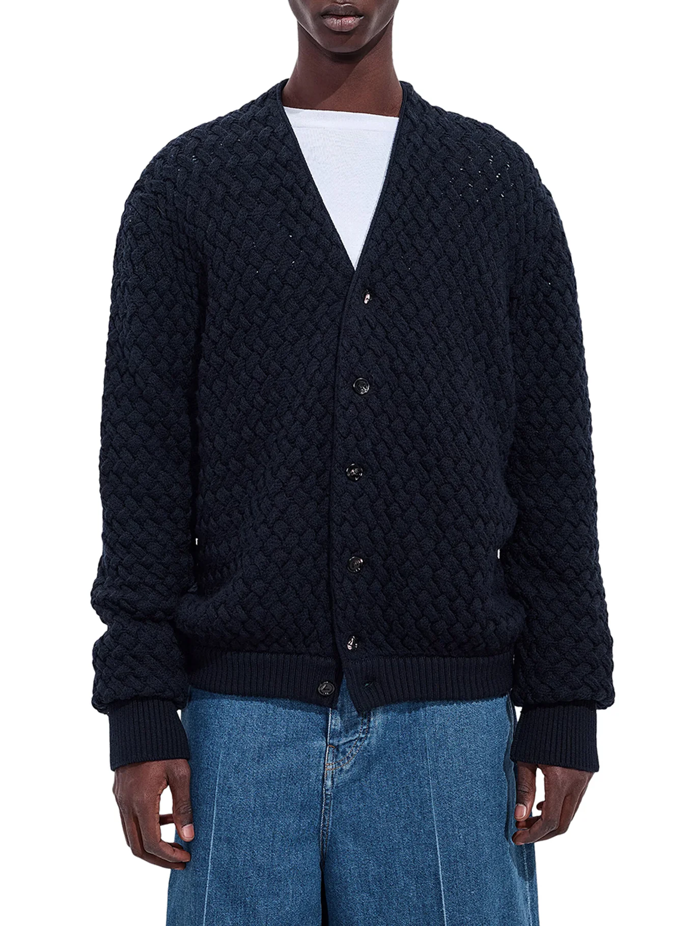 CABLE-KNIT WOOL CARDIGAN - Image 2