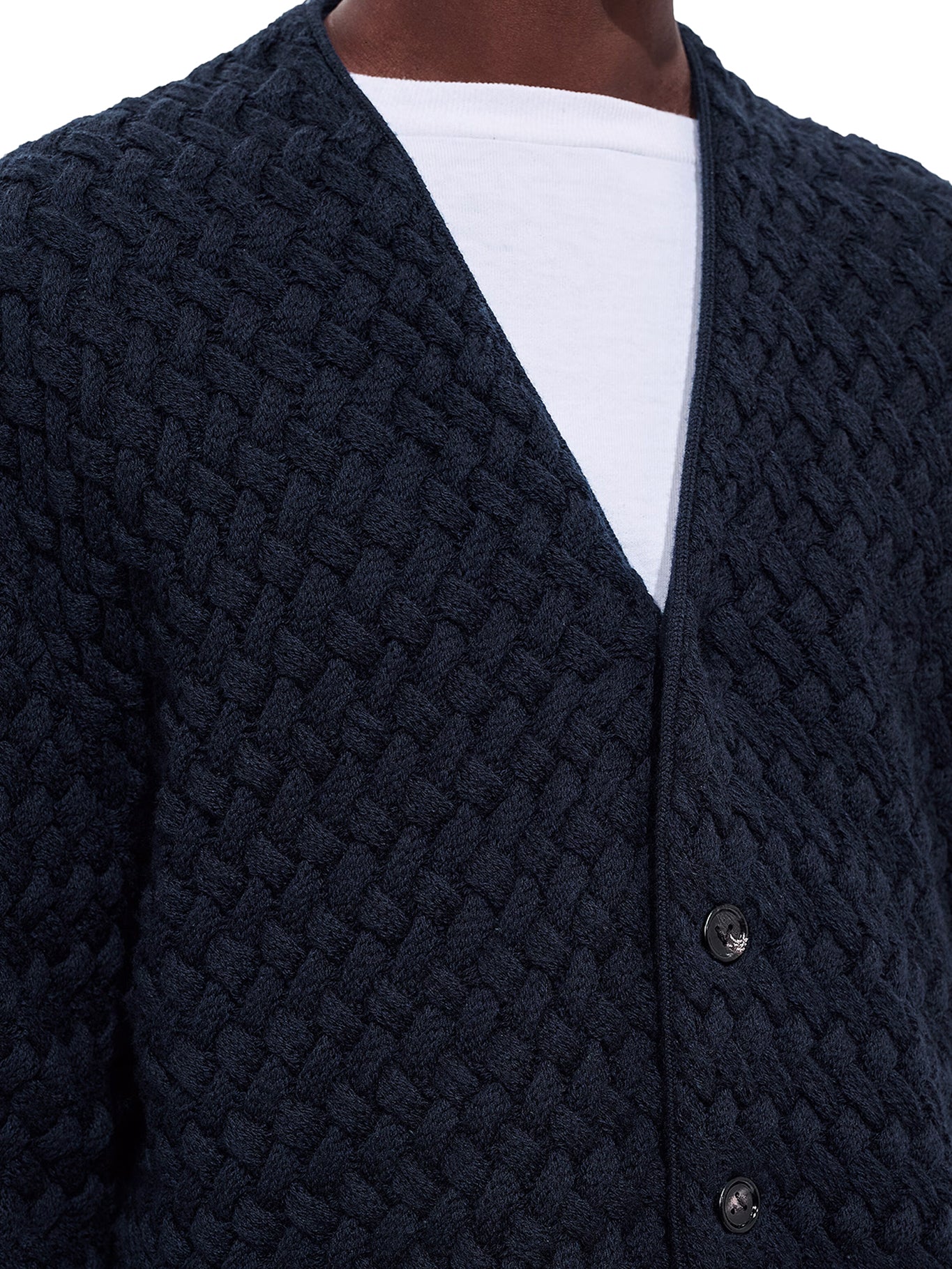 CABLE-KNIT WOOL CARDIGAN - Image 4