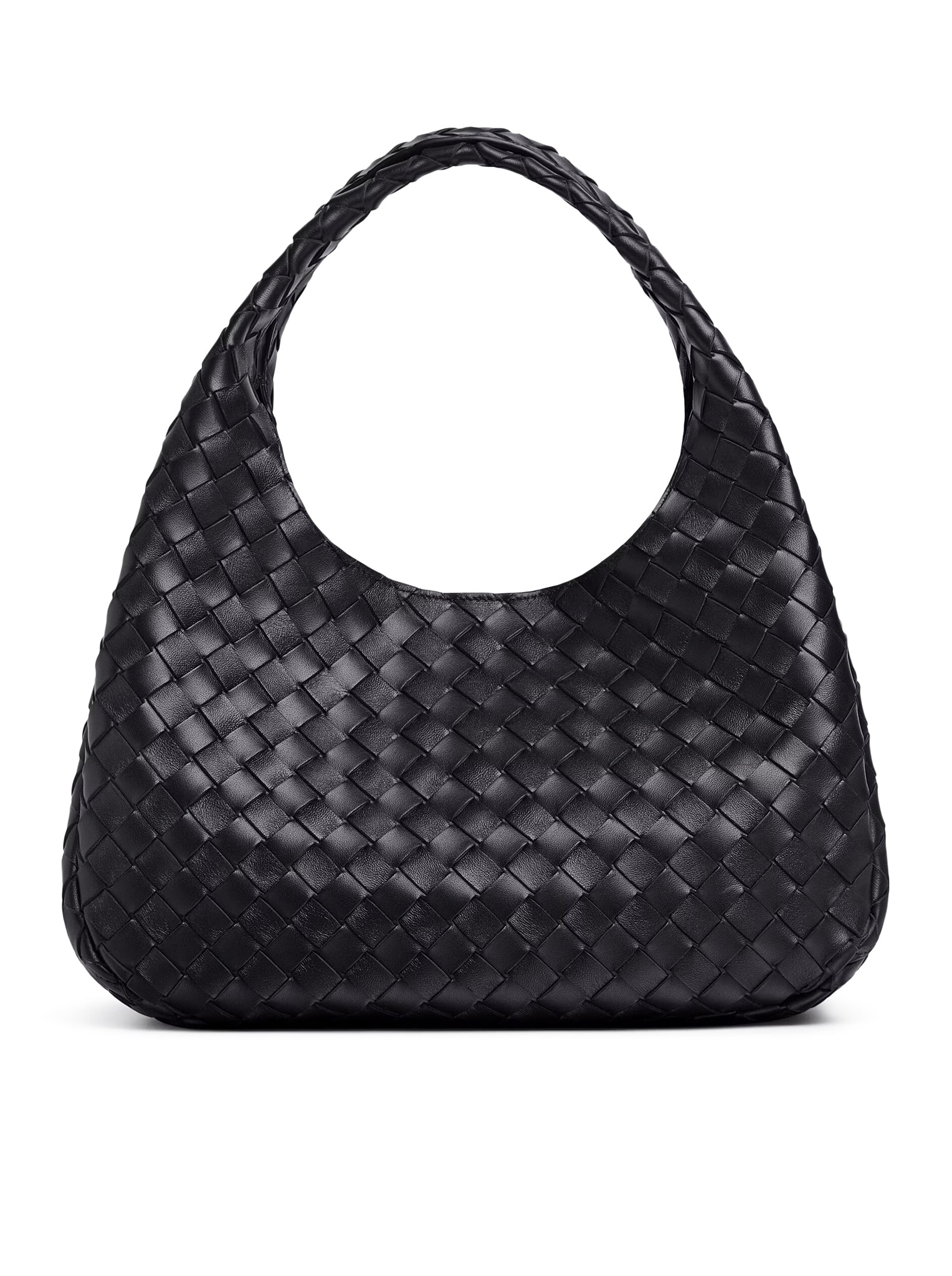 WOVEN LEATHER BELL BAG - Image 4