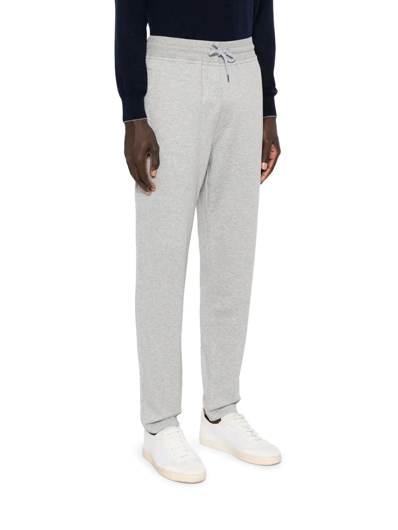 DOUBLE-BAND COTTON, CASHMERE AND SILK SWEATPANTS - Image 3