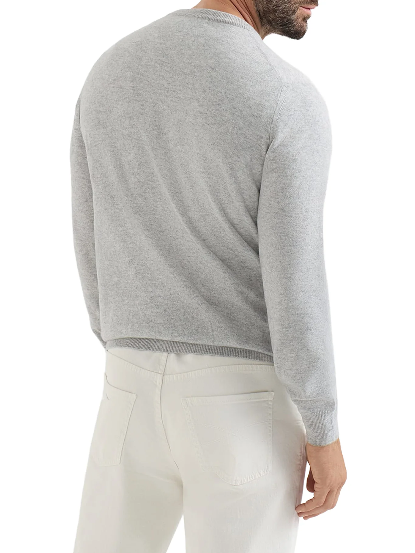 ESSENTIAL CREW NECK CASHMERE SWEATER - Image 3