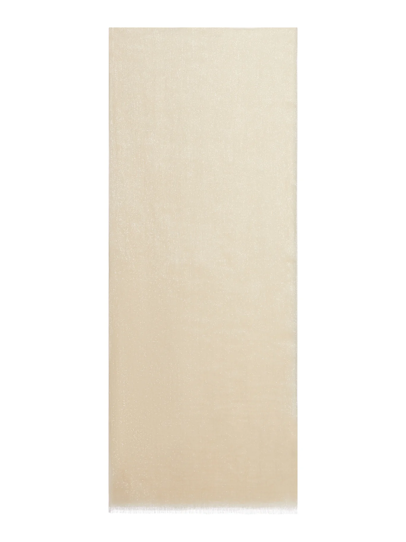 SILK AND CASHMERE SCARF WITH FRINGED FINISH