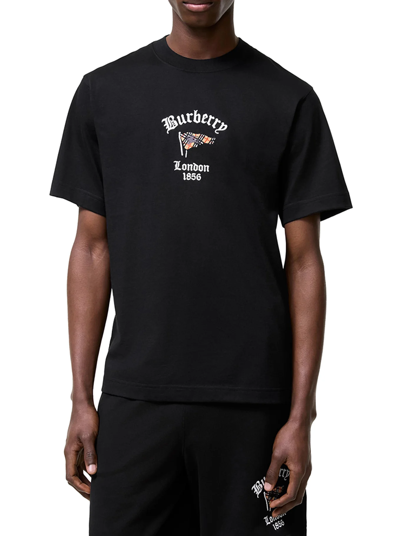 COTTON T-SHIRT WITH FRONT LOGO - Image 2