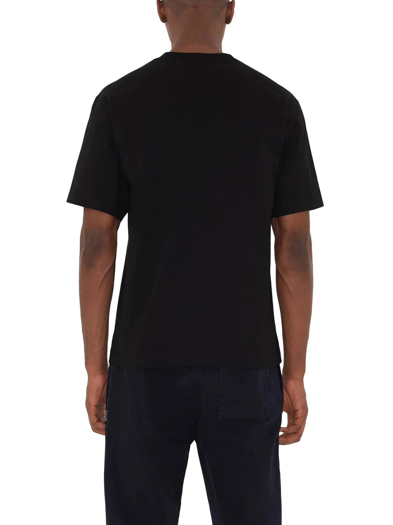 COTTON T-SHIRT WITH FRONT LOGO - Image 3