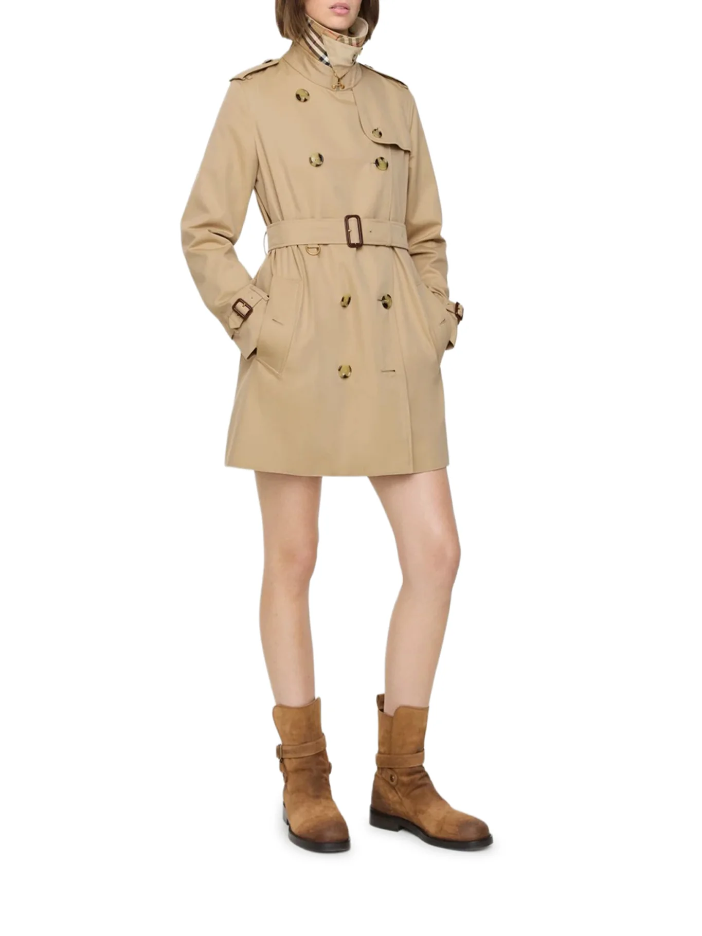HERITAGE KENSINGTON SHORT TRENCH COAT - Image 2
