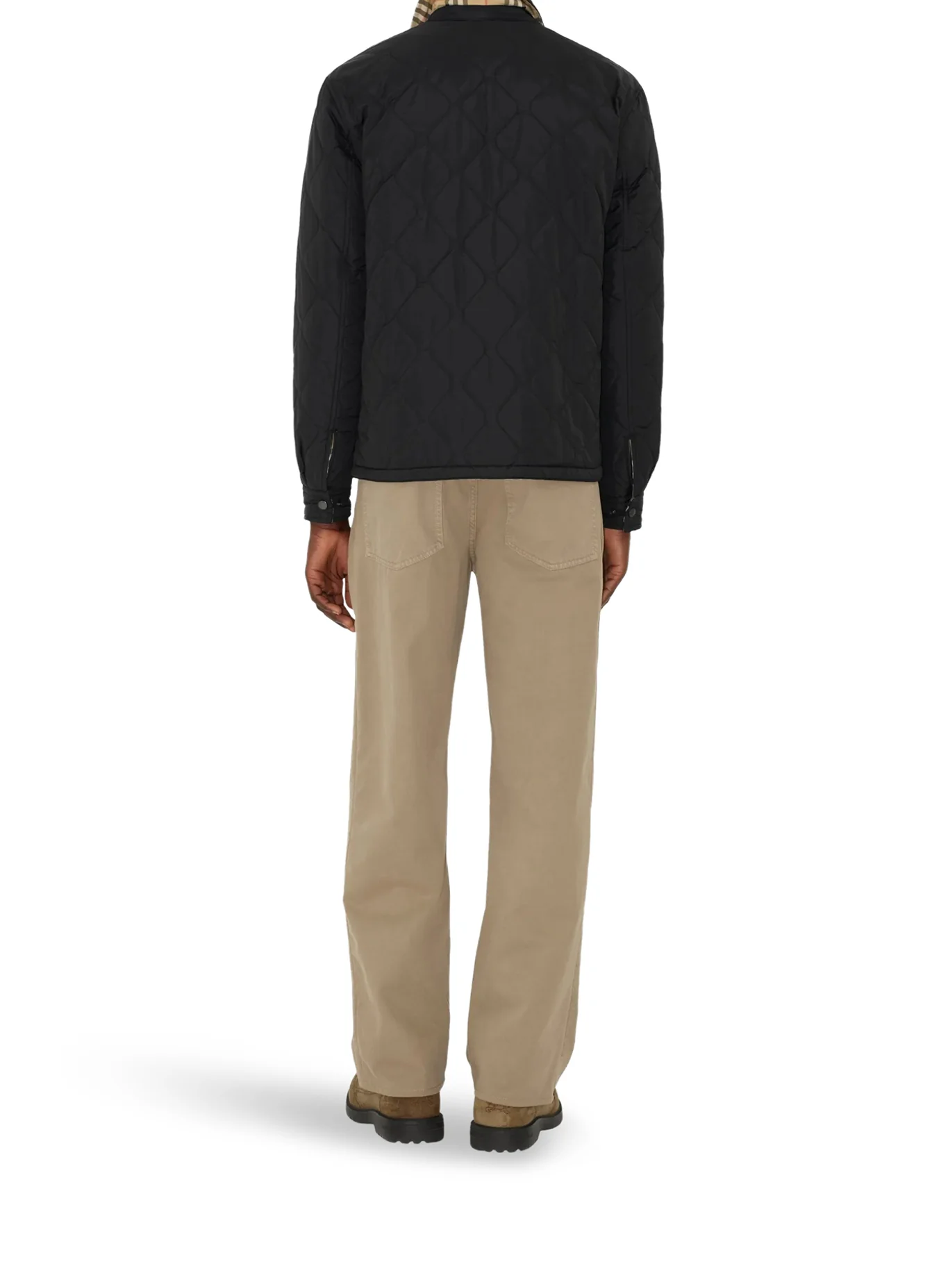 REVERSIBLE QUILTED NYLON OVERSHIRT - Image 3