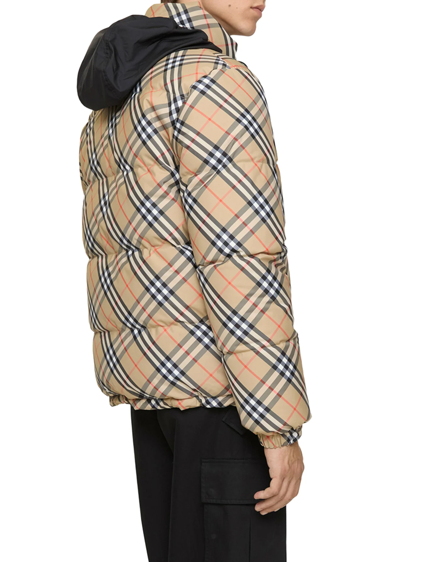 SNOWDON CHECK REVERSIBLE DOWN JACKET - Image 3