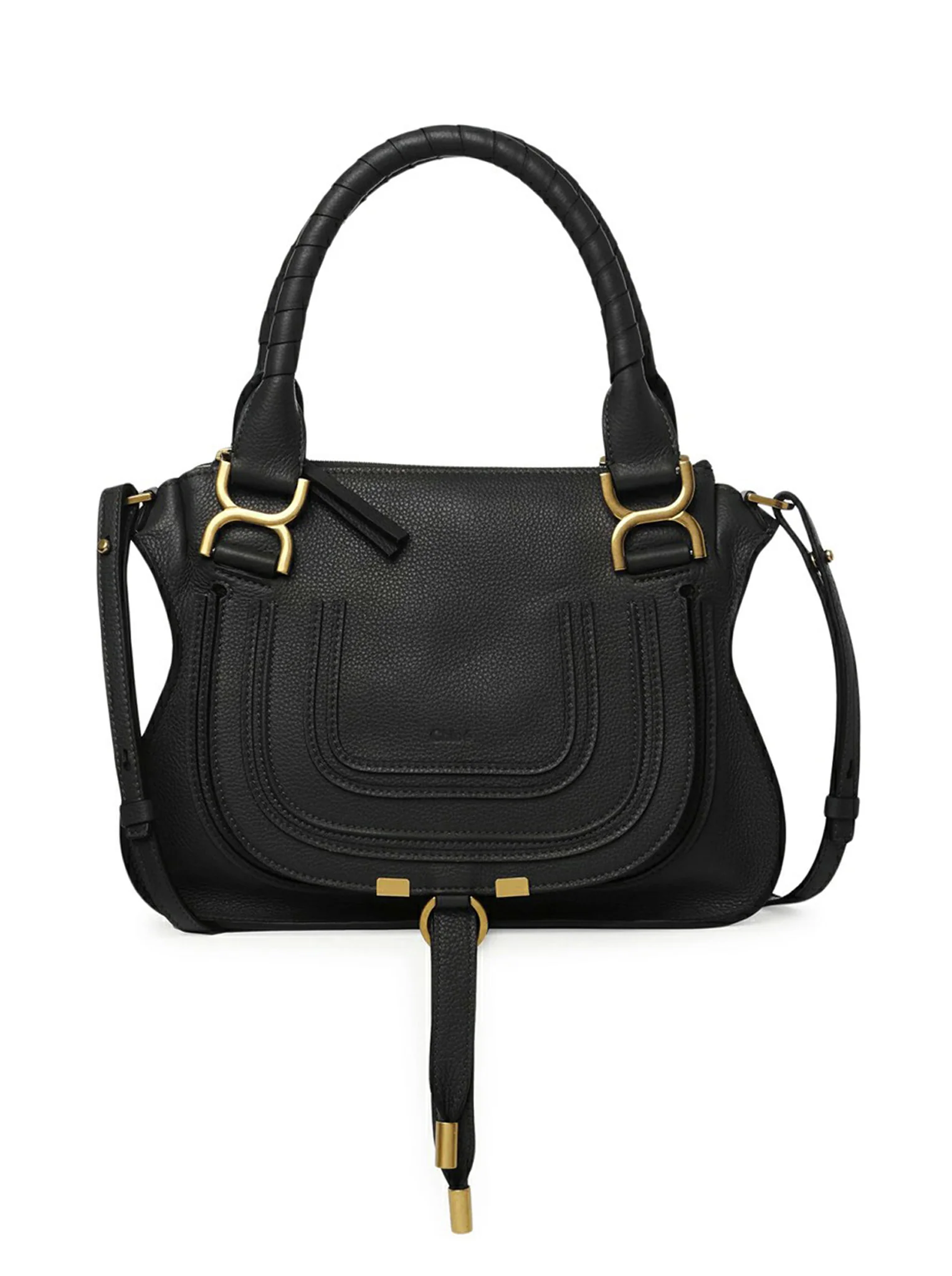 SMALL MERCIE BAG IN GRANATE LEATHER