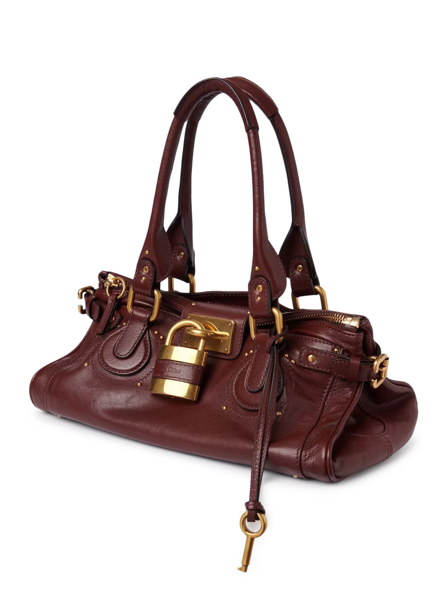 PADDINGTON BAG IN GRENADE LEATHER - Image 4