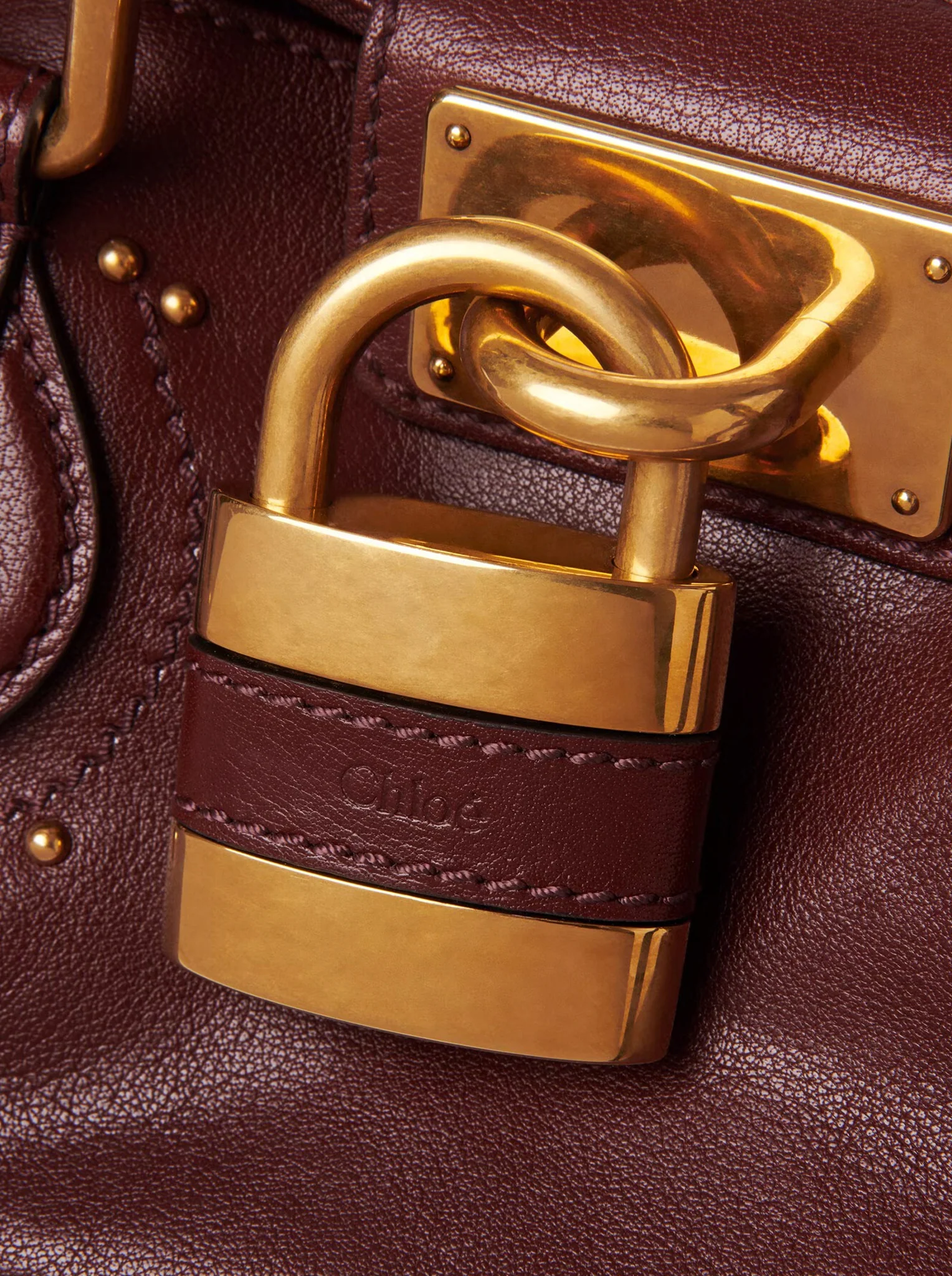 PADDINGTON BAG IN GRENADE LEATHER - Image 7