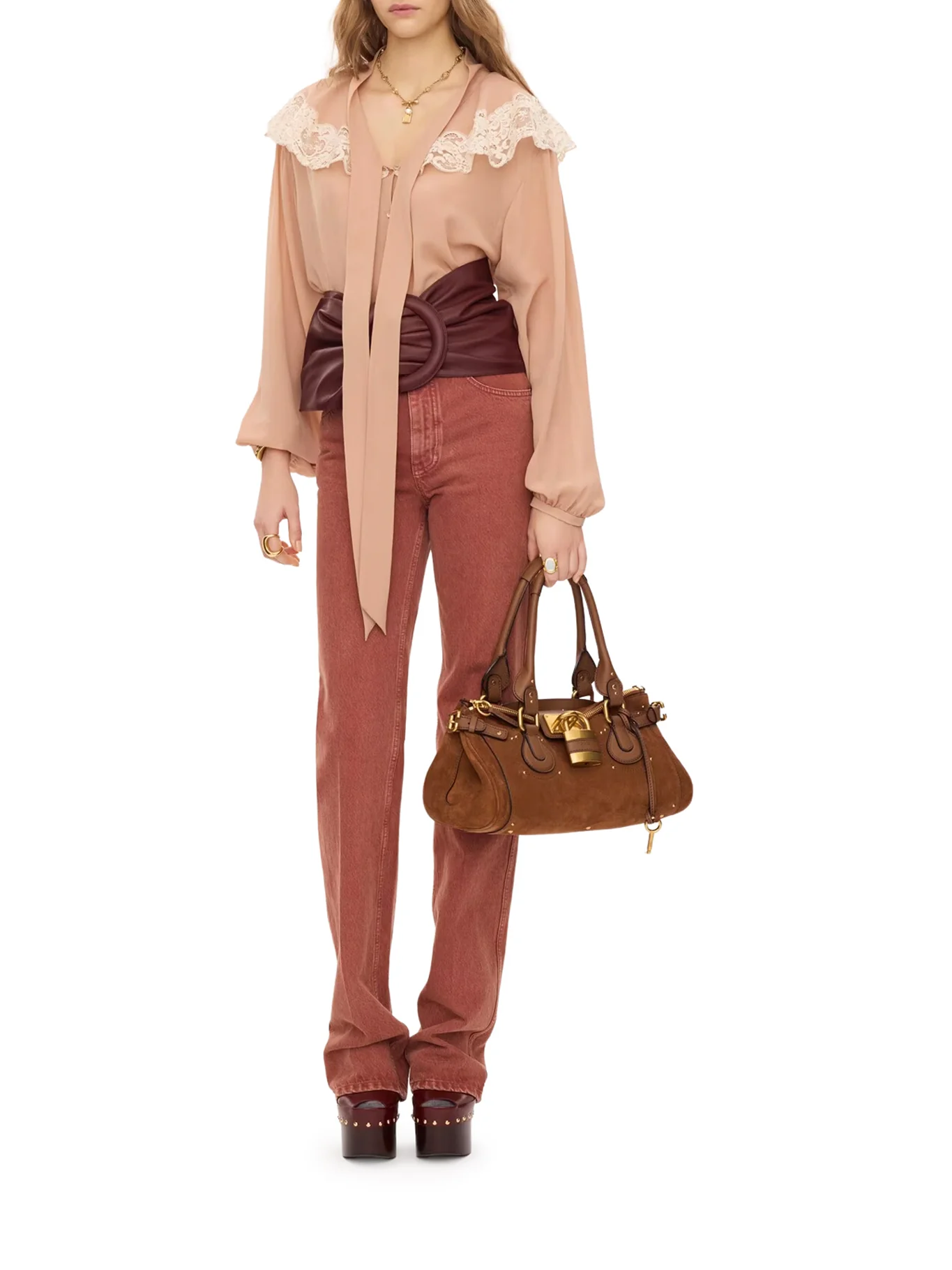 PADDINGTON SUEDE BAG - Image 2