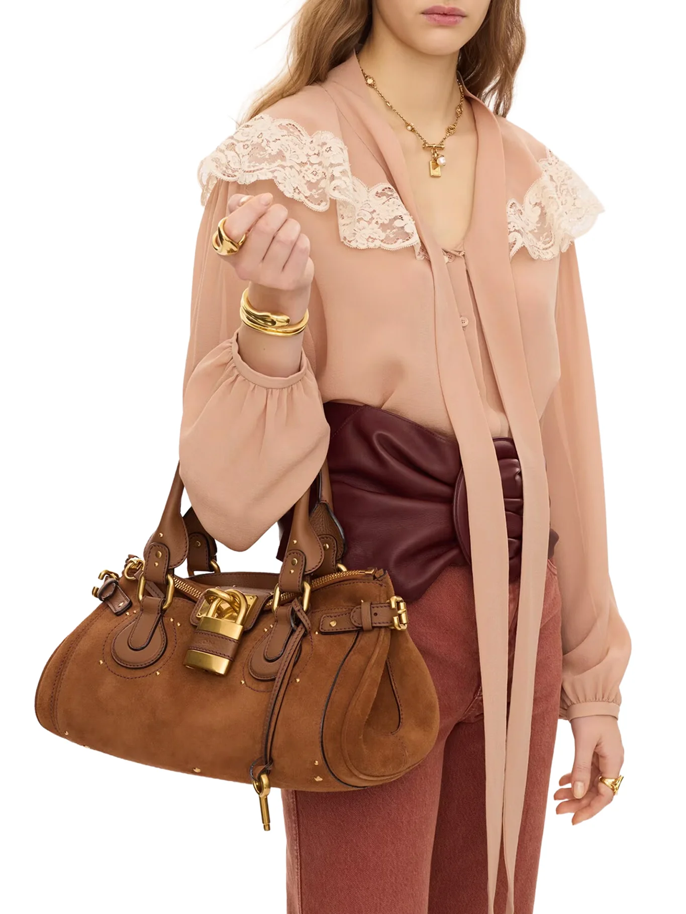 PADDINGTON SUEDE BAG - Image 3