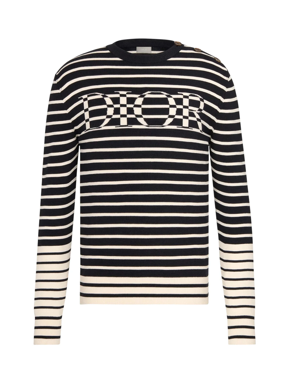 `DIOR` STRIPED SWEATER - Image 2
