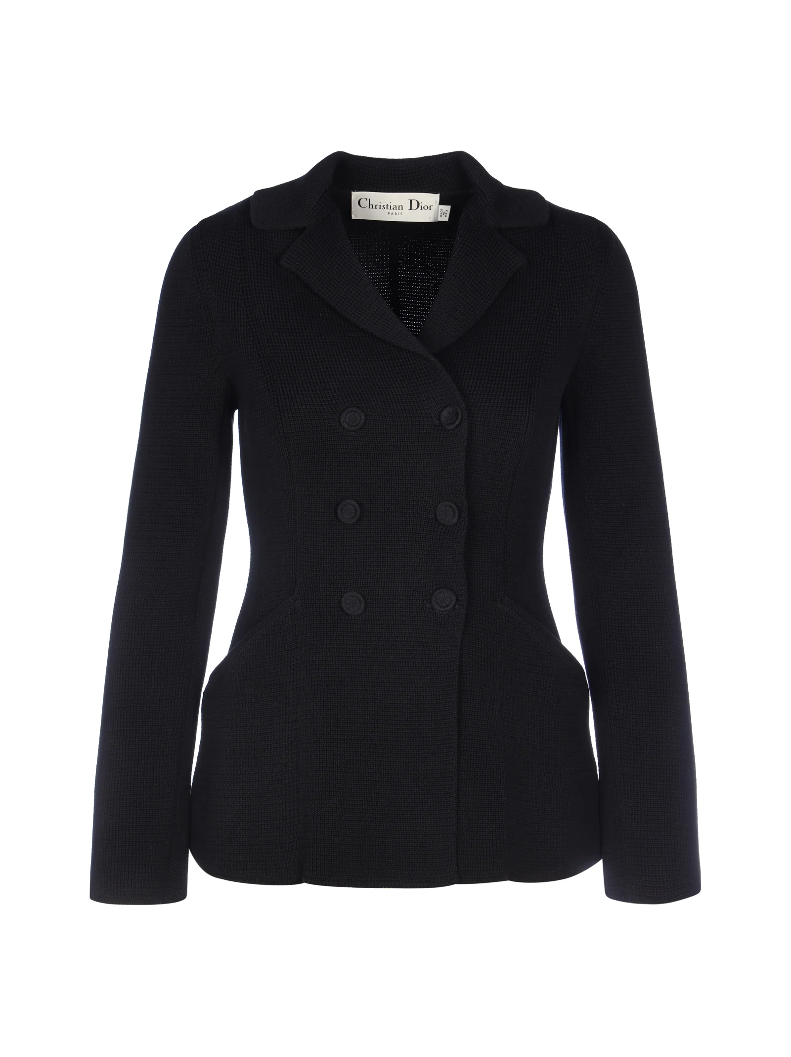 BAR JACKET IN KNITTED FABRIC