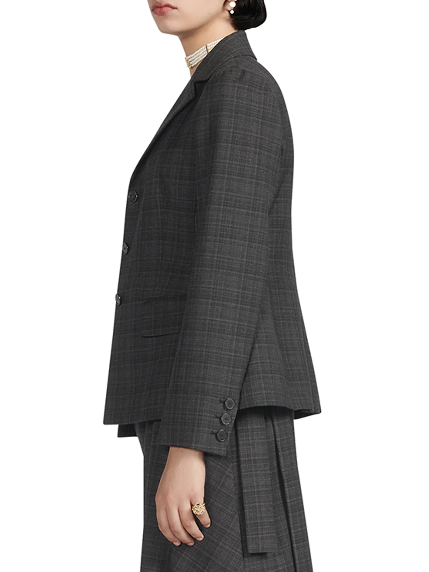 BAR JACKET MELANGE - Image 3