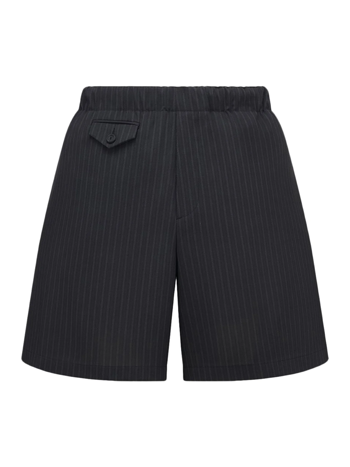 Bermuda shorts with elasticated waist