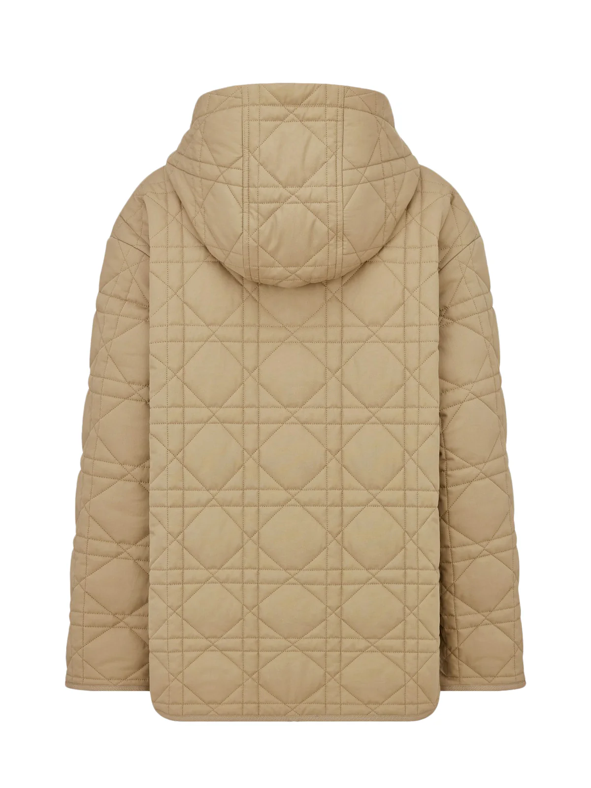 CABAN WITH MACROCANNAGE HOOD - Image 6