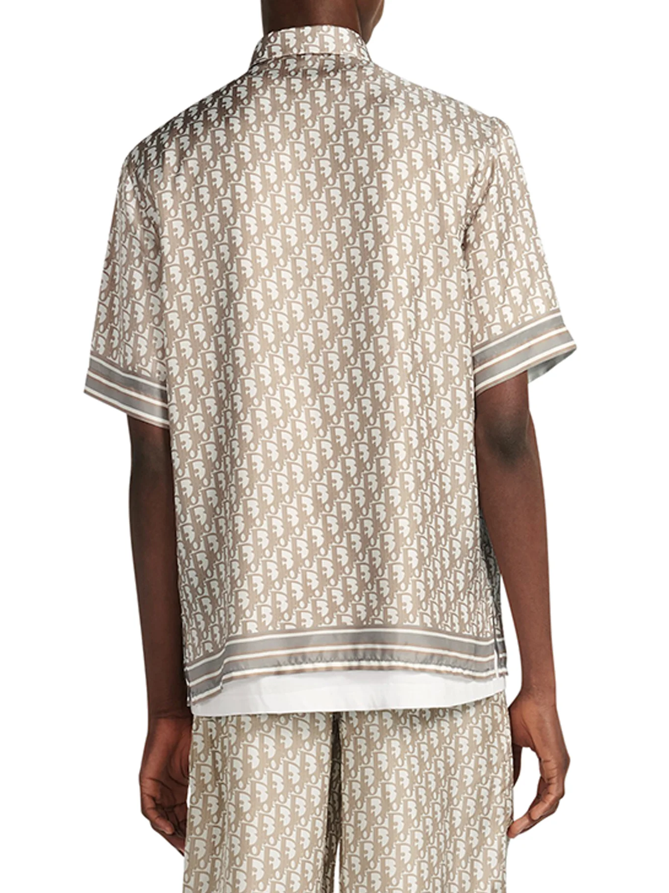 CAMICIA A MANICHE CORTE DIOR OBLIQUE - Image 4