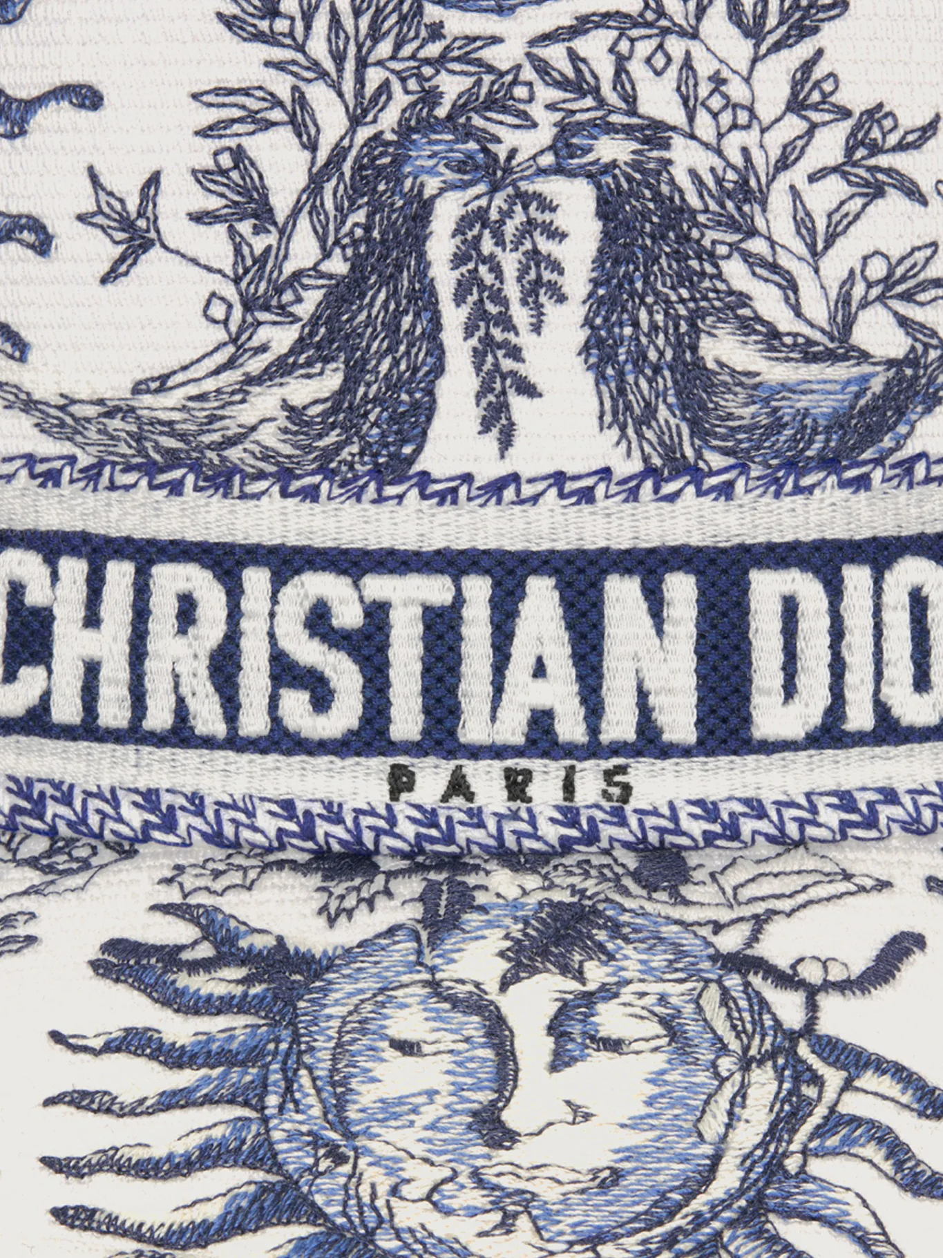 Cappello da pescatore D-Bobby Toile de Jouy Soleil a tesa stretta - Image 5