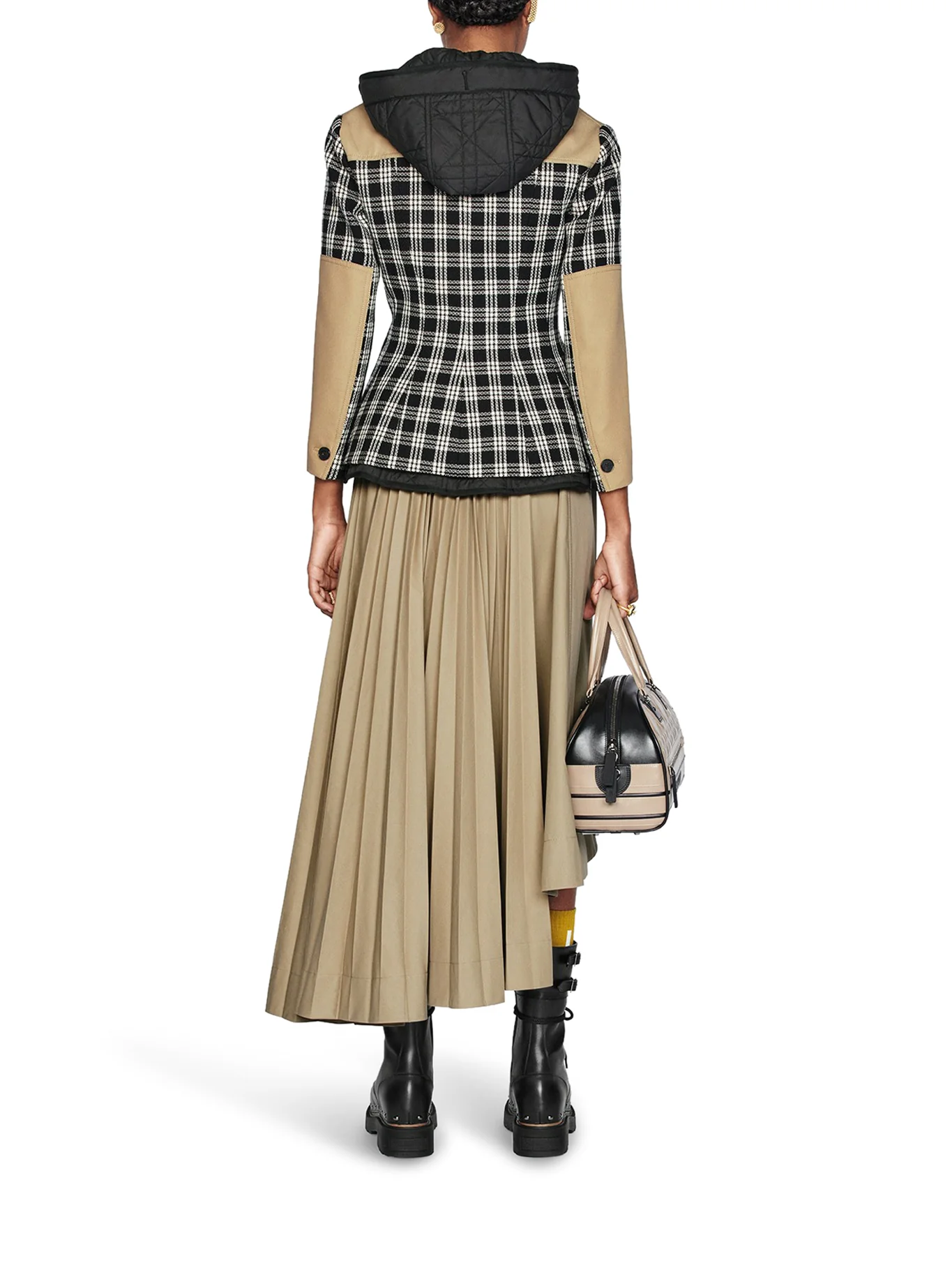 Check`n`Dior white and black wool - Image 4