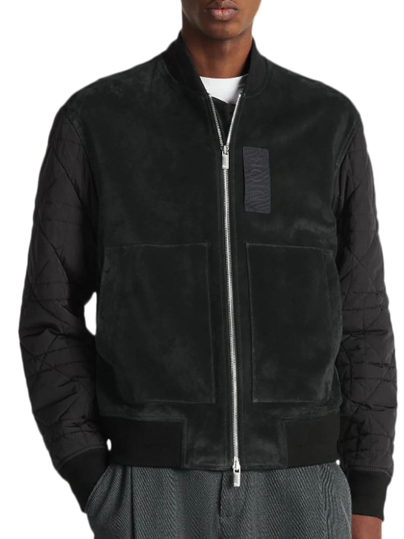 COLLEGE STYLE ZIPPERED JACKET - Image 2