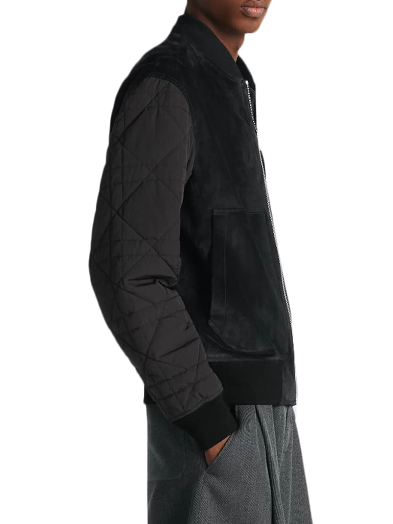COLLEGE STYLE ZIPPERED JACKET - Image 3