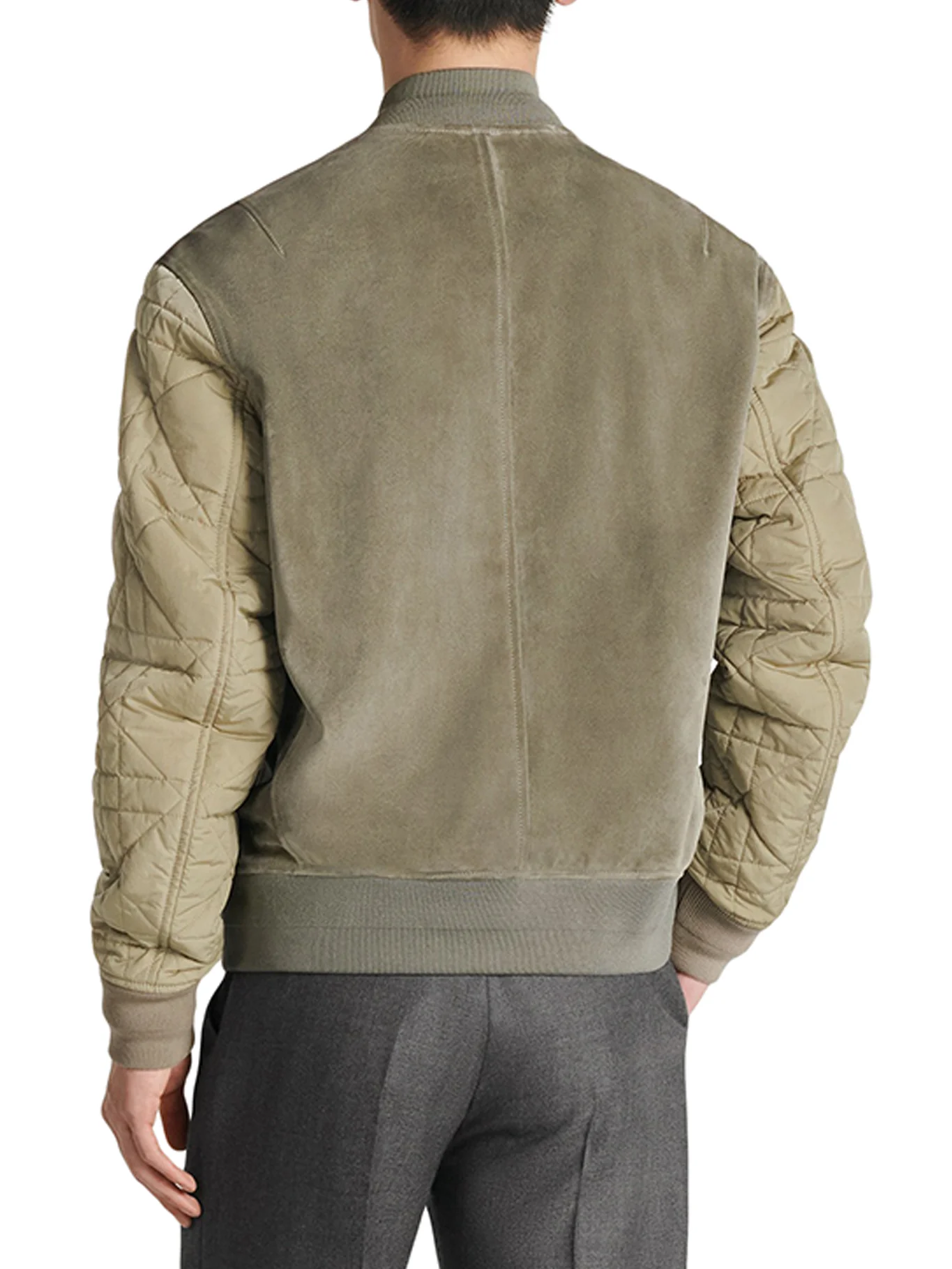 COLLEGE STYLE ZIPPERED JACKET - Image 4