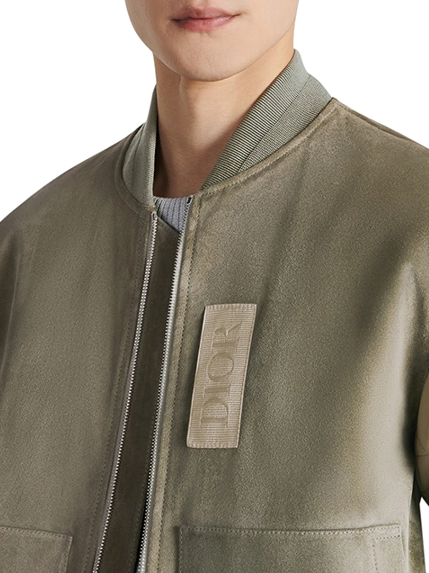 COLLEGE STYLE ZIPPERED JACKET - Image 5