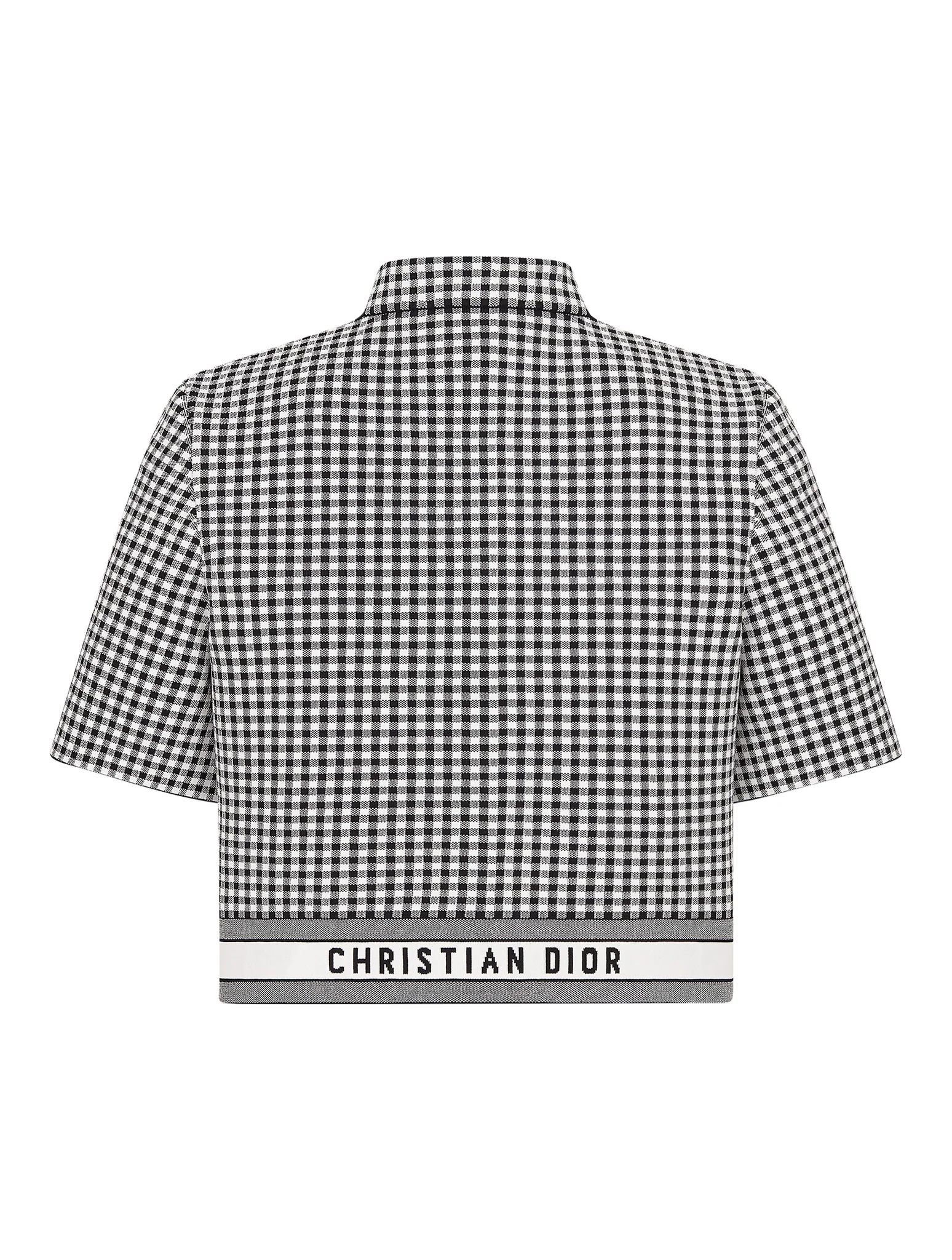 CROPPED JACKET VICHY - Image 6