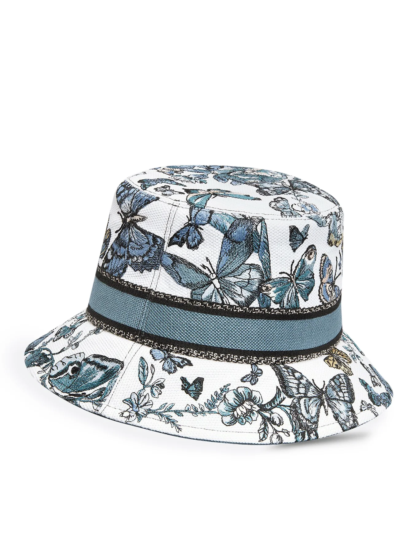 D-BOBBY TOILE DE JOUY MEXICO FISHERMAN HAT WITH NARROW BRIM - Image 3