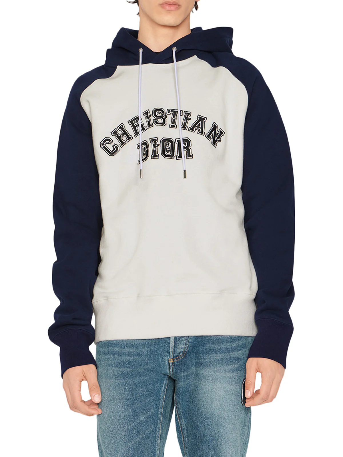 DIOR AND KENNY SCHAR HOODED SWEATSHIRT
