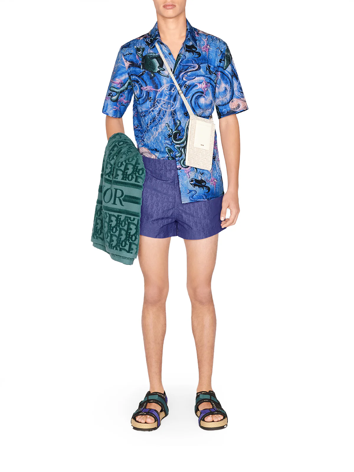 Dior and Kenny Scharf shirt