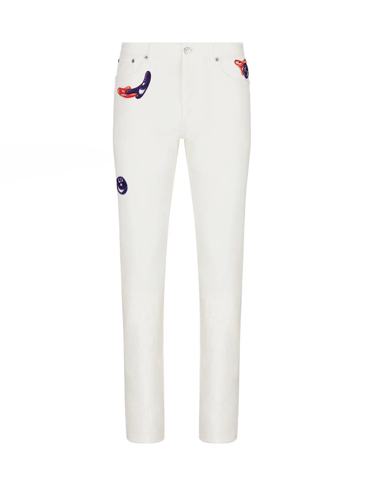 Dior and Kenny Scharf slim-fit jeans - Image 2
