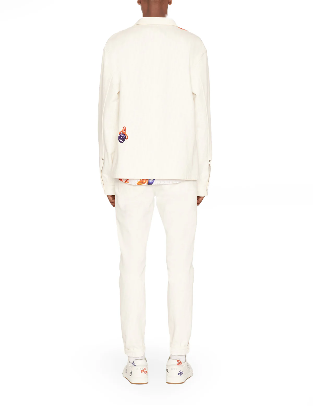 Dior and Kenny Scharf slim-fit jeans - Image 3