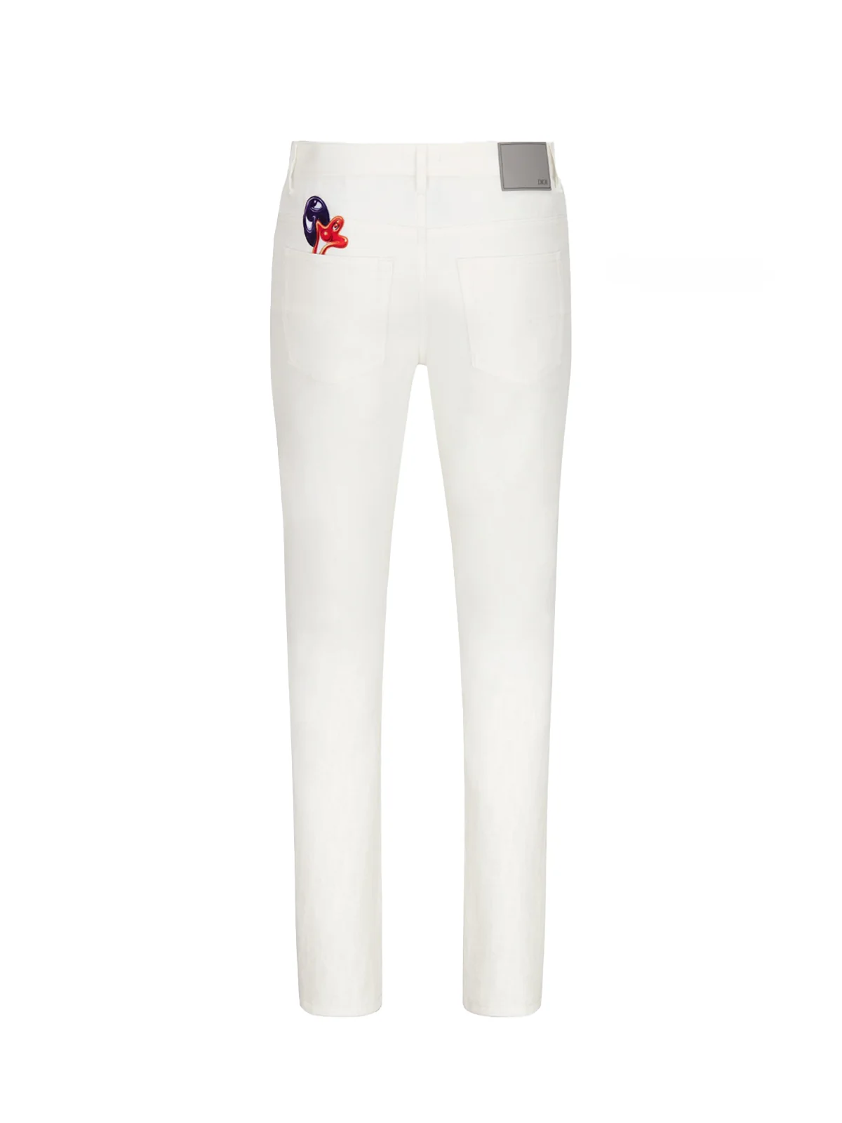 Dior and Kenny Scharf slim-fit jeans - Image 4