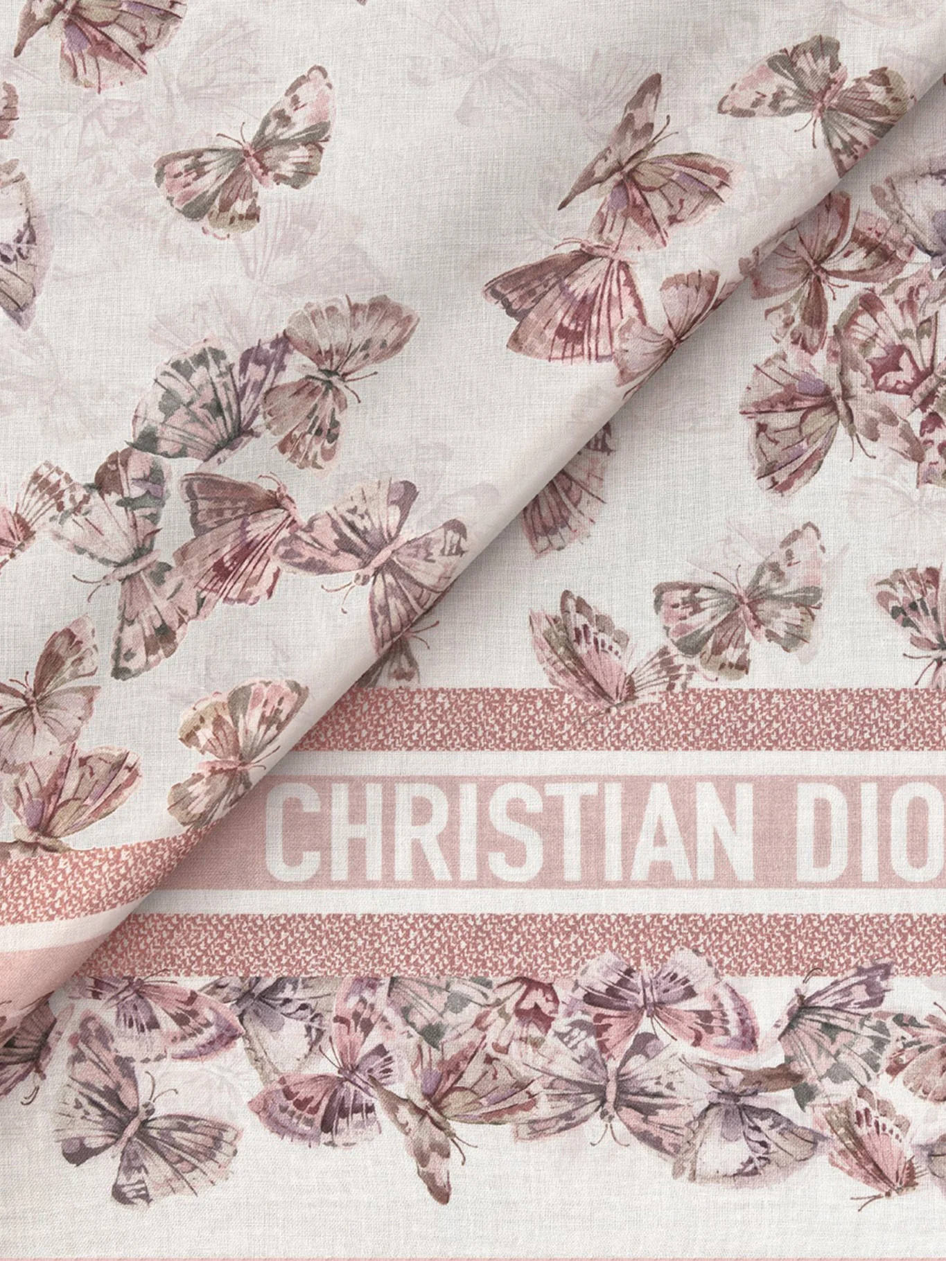 Dior Camo Bow Tie Shawl - Image 2